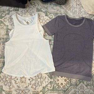 Lot of 2 Lululemon Workout tops